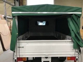 ４柱３方開　幌
